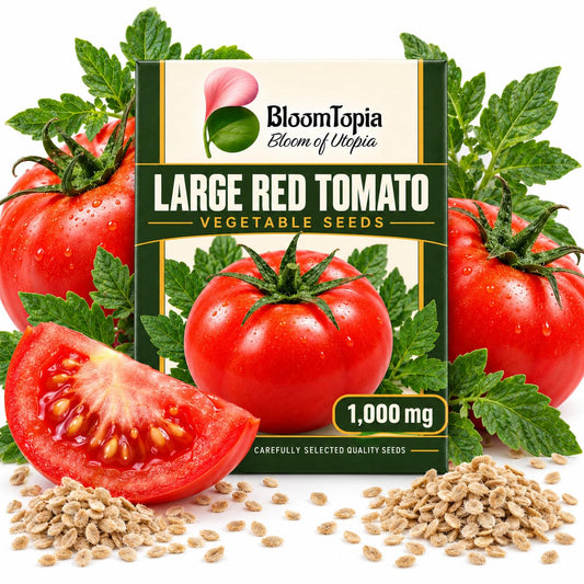 BloomTopia large red tomato seed pouch.