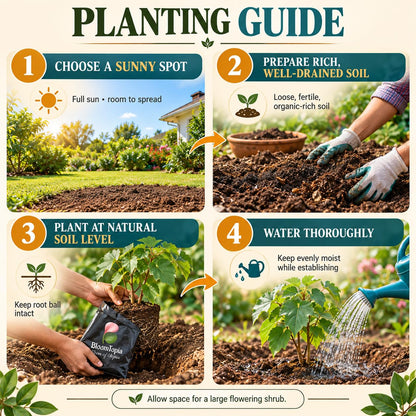Step-by-step planting illustration for Sthalapadma.