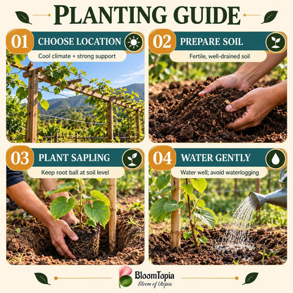 kiwi planting guide.