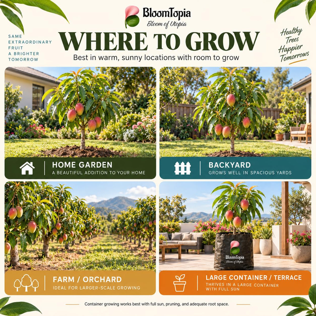 Illustrated growing locations for Miyazaki Mango.