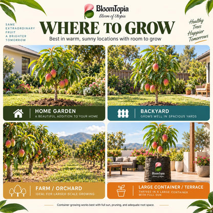 Illustrated growing locations for Miyazaki Mango.