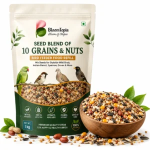 10-Grain & Nut Bird Seed Blend – 1 kg