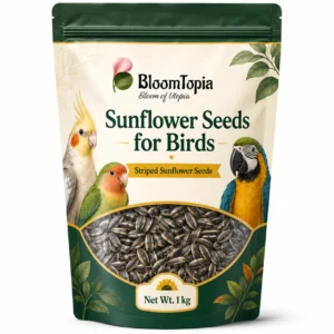 Striped Sunflower Seeds for Birds – 1 kg